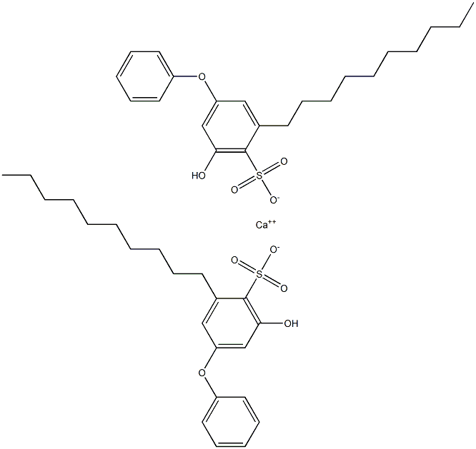 Bis(5-hydroxy-3-decyl[oxybisbenzene]-4-sulfonic acid)calcium salt|