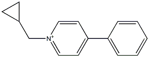 1-Cyclopropylmethyl-4-(phenyl)pyridinium