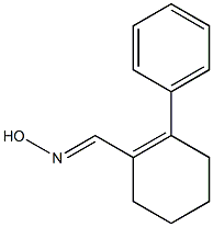 2-Phenylcyclohexene-1-carbaldehyde oxime Structure