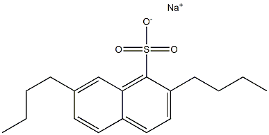 2,7-Dibutyl-1-naphthalenesulfonic acid sodium salt