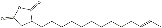 2-(11-Tridecenyl)succinic anhydride,,结构式