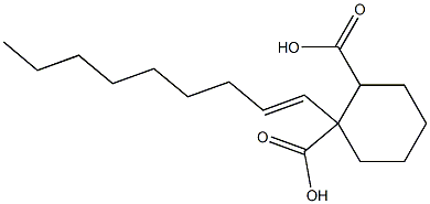  Cyclohexane-1,2-dicarboxylic acid hydrogen 1-(1-nonenyl) ester