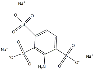 3-Amino-1,2,4-benzenetrisulfonic acid trisodium salt|