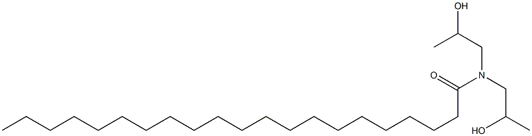 N,N-Bis(2-hydroxypropyl)henicosanamide Structure