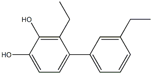  4-(3-Ethylphenyl)-3-ethylbenzene-1,2-diol