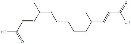 Diacrylic acid 1,7-dimethyl-1,7-heptanediyl ester,,结构式