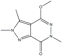 2,3,6-Trimethyl-4-methoxy-2H-pyrazolo[3,4-d]pyridazin-7(6H)-one