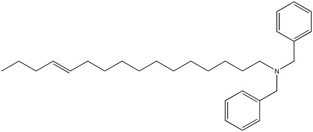 (12-Hexadecenyl)dibenzylamine Struktur