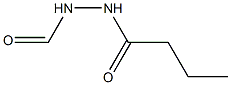 1-Butyryl-2-formylhydrazine Struktur