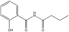 N-Butyryl-2-hydroxybenzamide Struktur