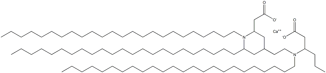 Bis[3-(ditetracosylamino)hexanoic acid]calcium salt,,结构式