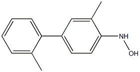 N-(2',3-Dimethylbiphenyl-4-yl)hydroxylamine Structure