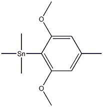 Trimethyl(2,6-dimethoxy-4-methylphenyl)stannane|