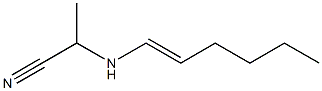 N-(1-Cyanoethyl)-1-hexenylamine