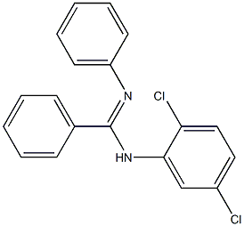 N2-Phenyl-N1-(2,5-dichlorophenyl),benzamidine Structure