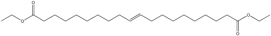 10-Icosenedioic acid diethyl ester,,结构式