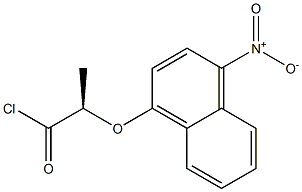 [R,(-)]-2-[(4-Nitro-1-naphtyl)oxy]propionyl chloride