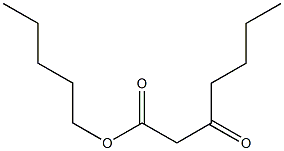 3-Oxoheptanoic acid pentyl ester 结构式