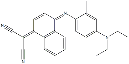 [4-[[2-Methyl-4-(diethylamino)phenyl]imino]naphthalen-1(4H)-ylidene]malononitrile