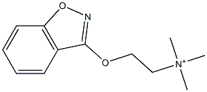 N,N,N-Trimethyl-2-[(1,2-benzisoxazol-3-yl)oxy]ethanaminium|