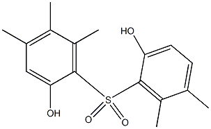 2,2'-Dihydroxy-4,5,5',6,6'-pentamethyl[sulfonylbisbenzene]|