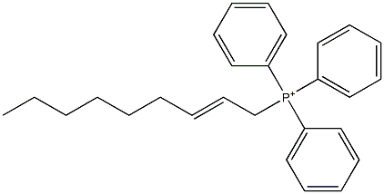 Triphenyl(2-nonenyl)phosphonium Structure