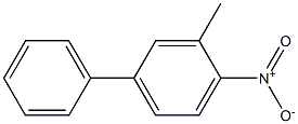 4-Nitro-3-methyl-1,1'-biphenyl Struktur