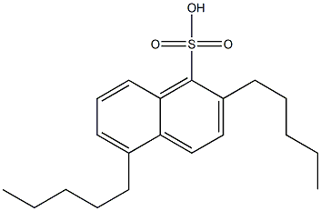  2,5-Dipentyl-1-naphthalenesulfonic acid