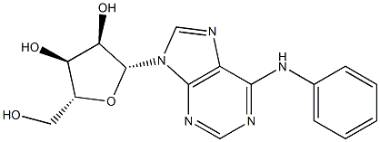 N-Phenyladenosine Structure