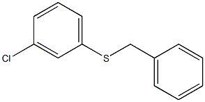 3-Chloro-1-[[(phenyl)methyl]thio]benzene