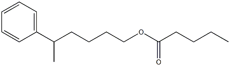 Pentanoic acid 5-phenylhexyl ester|