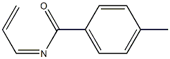 (Z)-N-(2-プロペニリデン)-4-メチルベンズアミド 化学構造式