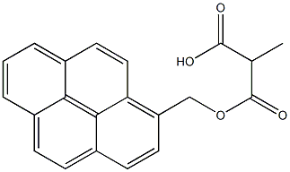 2-Methylmalonic acid hydrogen 1-(1-pyrenylmethyl) ester