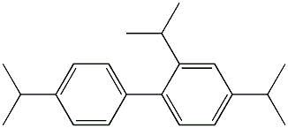 4,2',4'-Triisopropyl-1,1'-biphenyl,,结构式