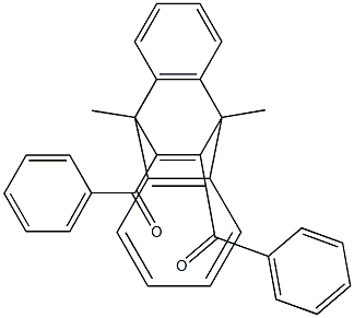  11,12-Dibenzoyl-9,10-dimethyl-9,10-dihydro-9,10-ethenoanthracene