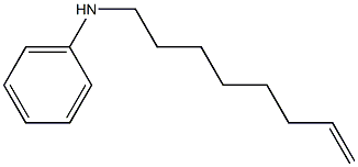 N-(7-Octenyl)aniline Structure