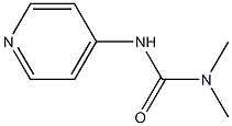 1-(4-Pyridinyl)-3,3-dimethylurea Structure