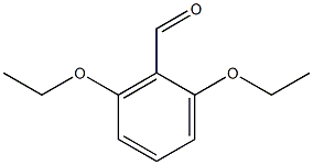 2,6-ジエトキシベンズアルデヒド 化学構造式