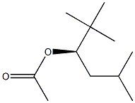 [R,(+)]-2,2,5-Trimethyl-3-hexanol acetate Structure