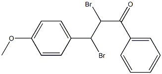  1,2-Dibromo-1-(4-methoxyphenyl)-2-benzoylethane