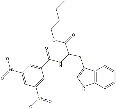 2-[(3,5-Dinitrobenzoyl)amino]-3-(1H-indol-3-yl)propanoic acid butyl ester