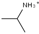 Isopropylaminium,,结构式
