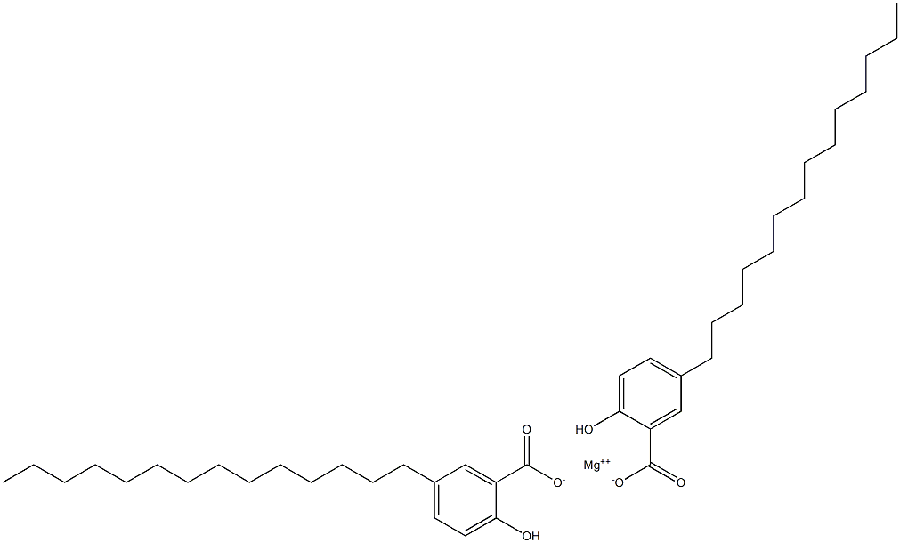 Bis(5-tetradecylsalicylic acid)magnesium salt