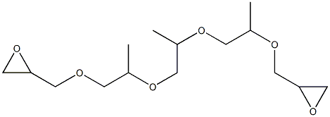 1,8-Bis(glycidyloxy)-1,4,7-trimethyl-3,6-dioxaoctane Struktur