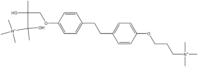 [1,2-Dihydroxy-1,2-dimethylethylenebis[(4,1-phenylene)oxy]bis(trimethylene)]bis(trimethylaminium)