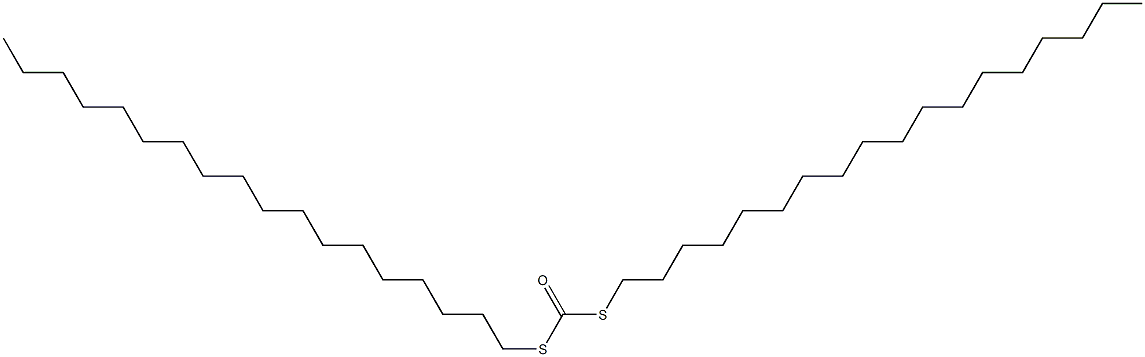 ジチオ炭酸S,S-ジオクタデシル 化学構造式