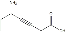 4-Amino-2-hexyne-1-carboxylic acid|