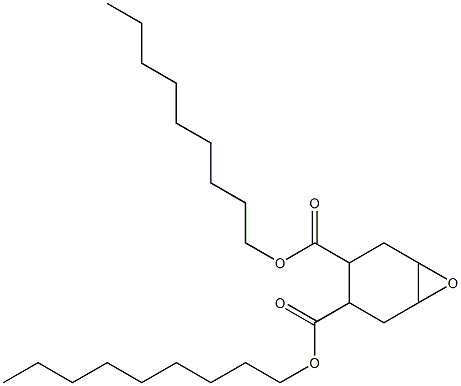 7-Oxabicyclo[4.1.0]heptane-3,4-dicarboxylic acid dinonyl ester,,结构式