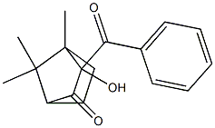 2-Hydroxy-2-benzoyl-1,7,7-trimethylbicyclo[2.2.1]heptan-3-one,,结构式