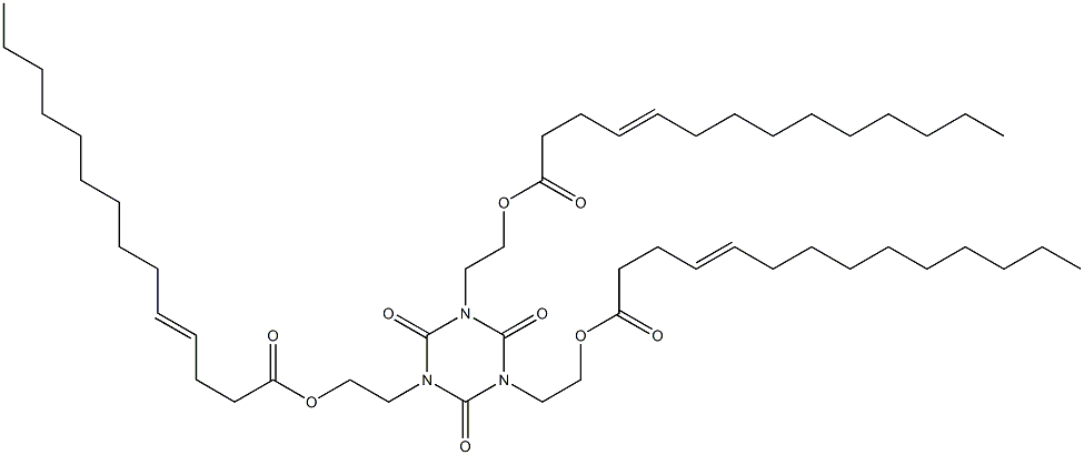 1,3,5-Tris[2-(4-tetradecenoyloxy)ethyl]hexahydro-1,3,5-triazine-2,4,6-trione